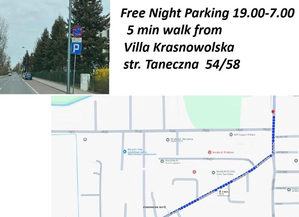 Villa Krasnowolska Airport Warszawa Eksteriør billede